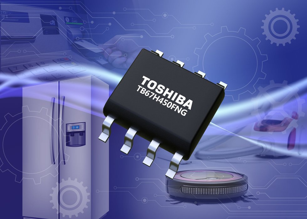 Toshiba stellt einen kompakten, hocheffizienten DC-Bürstenmotor-Treiber-IC im HSOP8-Gehäuse mit gängiger Pin-Belegung vor